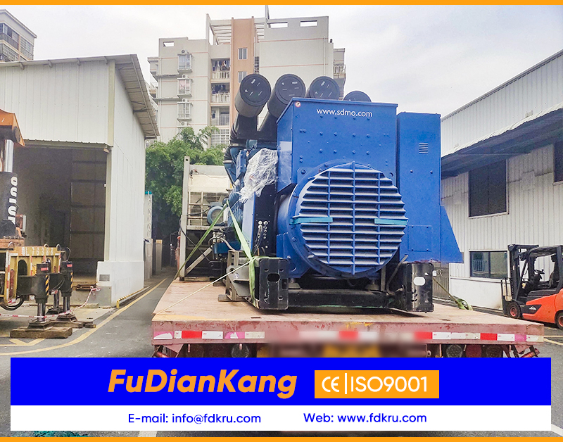 Дизельная генераторная установка MTU 16V4000G61 на заводе FDK