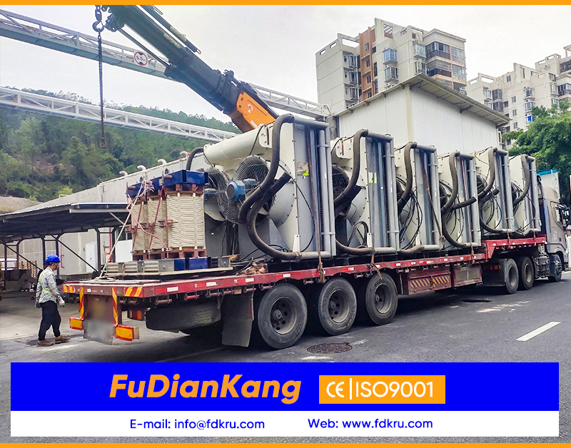 Дизельная генераторная установка MTU 2250 kVA на заводе FDK