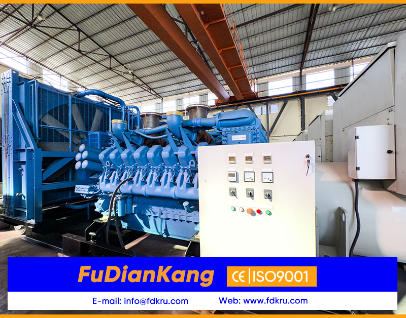 Дизельный генератор с двигателем MTU