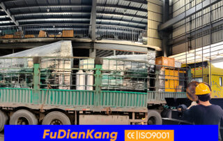 Наземная доставка дизельной генераторной установки FuDianKang