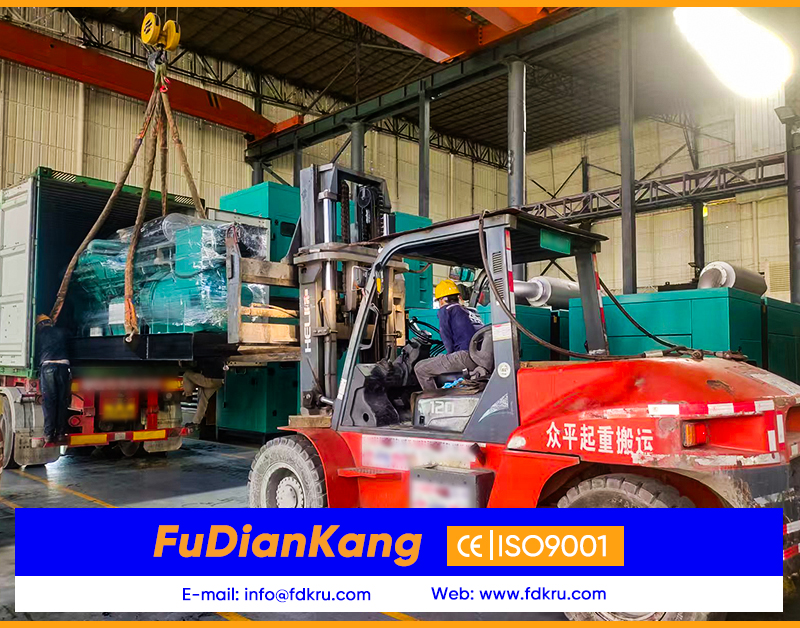 Отгрузка дизельного генератора Cummins KTA50-G3