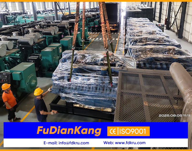 Отправка бу дизельного генератора MTU