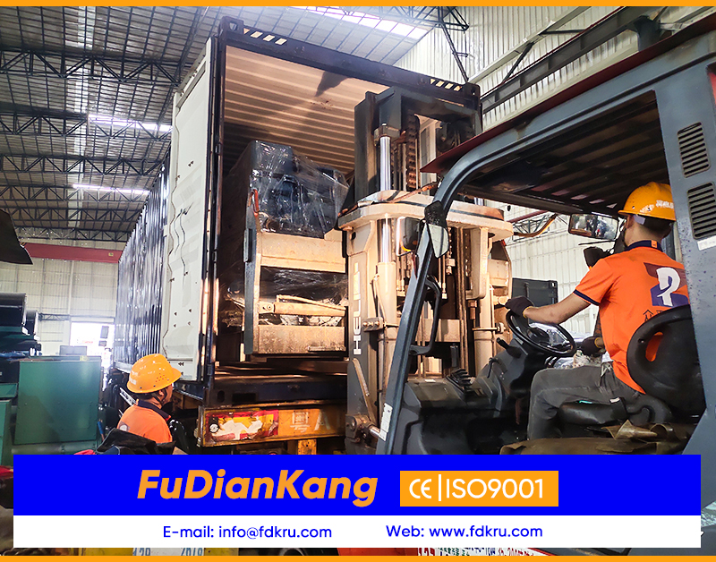 Отправка бу дизельной генераторной установки MTU