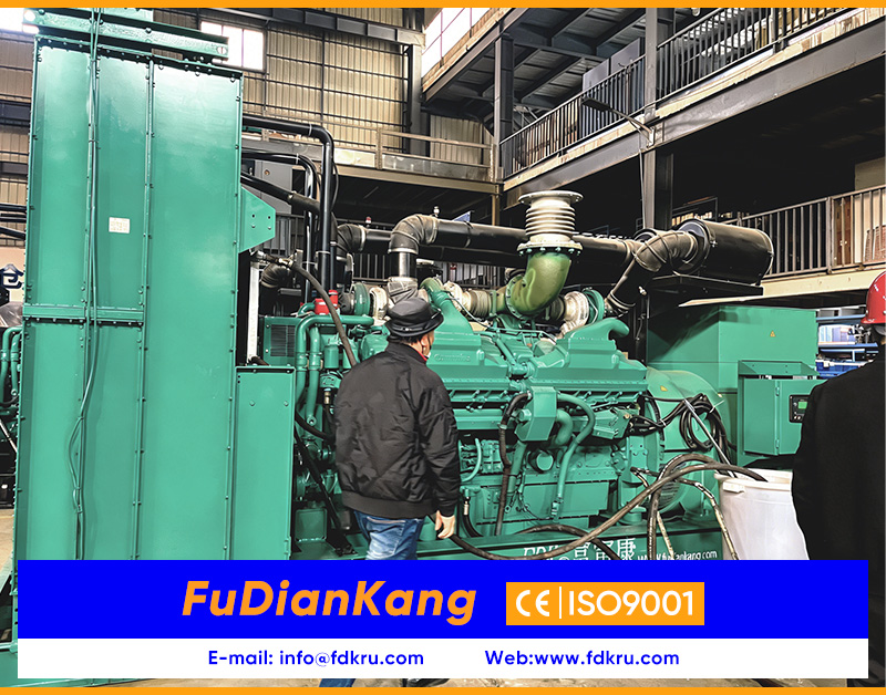 Посещение завода дизельных генераторов