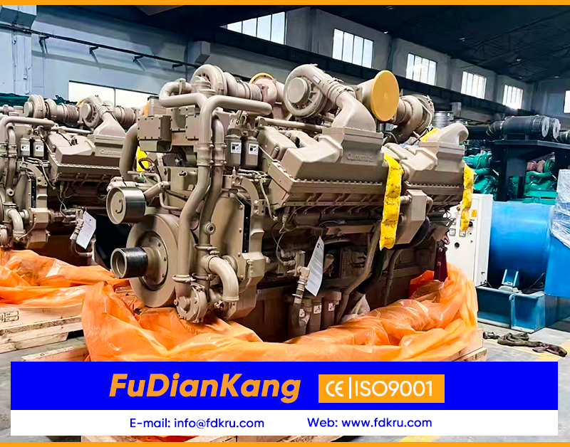 Двигатель Cummins QSK60-G7 в наличии (дизель-генератор)