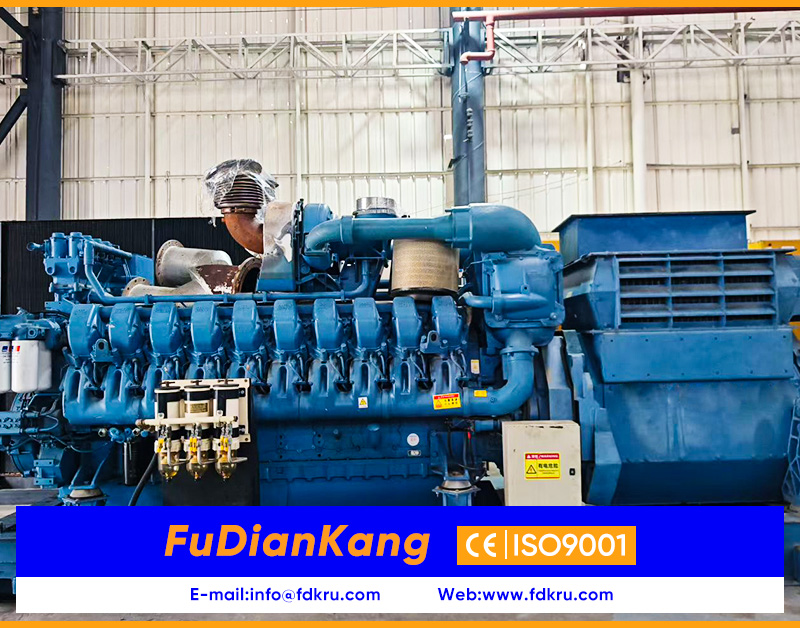 дизельный генератор MTU 20V4000G62, 2600 кВт (одна установка)